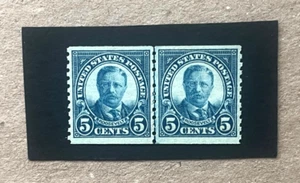 U.S. #602 VF NH Line Pair Catalog $22.50 - Picture 1 of 2