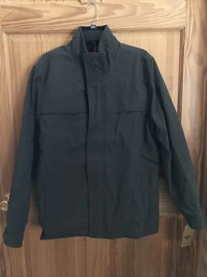 Dockers Mens Bonded Micro-Twill Jacket Size M Gray Retails $200 (8-CT-148) - Image 1 of 4