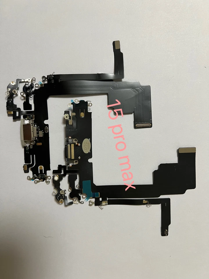 для iPhone 11,12,13,14,15 mini, Plus, Pro, ProMax зарядный порт микрофон гибкий кабель США - Изображение 1 из 1