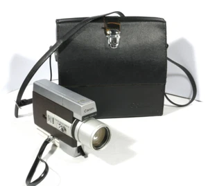 PRL) CANON ZOOM 318 SUPER 8 VIDEOCAMERA CAMCORDER PHOTO FILM CASE BAG VINTAGE - Imagen 1 de 23