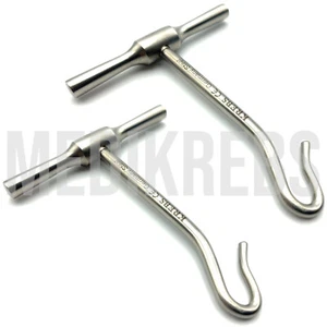 Gigli Wire Handle 8 cm (Set of 2) OR Grade German Steel Surgical Instruments - Picture 1 of 1