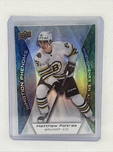 Boston Bruins - Matthew Poitras - 24/25 Tim Horton's - InMotion Phenoms - #MP-17 - Picture 1 of 2