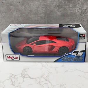 MAISTO 1:18 Escala - Lamborghini Aventador Cupé - Modelo de coche fundido a presión - Imagen 1 de 3