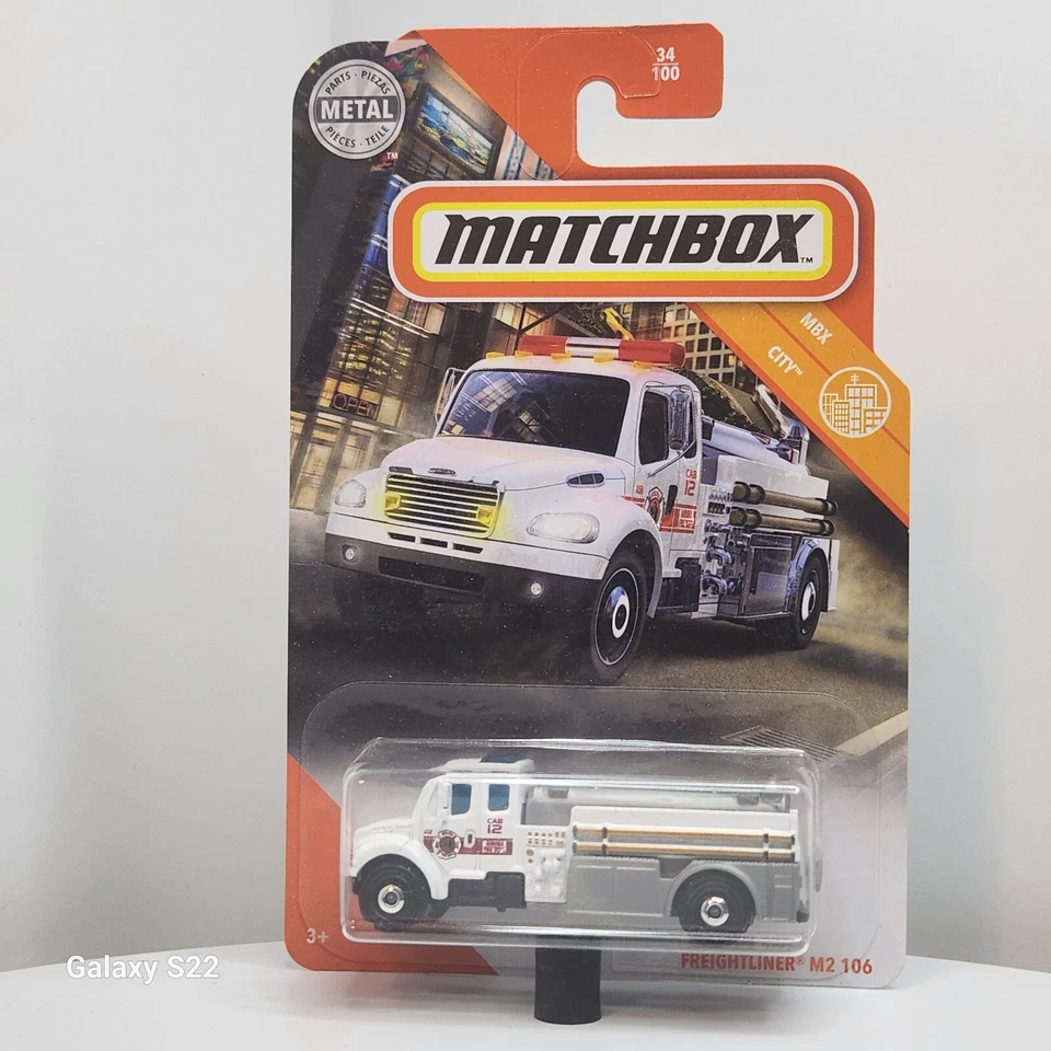 MATCHBOX LIME GREEN 2020 #26 SEAGRAVE FIRE ENGINE EMERGENCY CLASSIC FIRE TRUCK