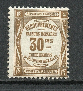 STEUERMARKE NR. 46 NEU XX ORIGINALGUMMI - SEITLICH DEZENTRIERT - NIEDRIGER PREIS - Bild 1 von 1