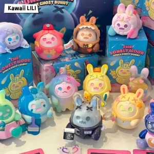 F.UN ShinWoo The Lonely Moon Space Ghost Bunny Series Confirmed Blind Box Figure - Picture 1 of 25