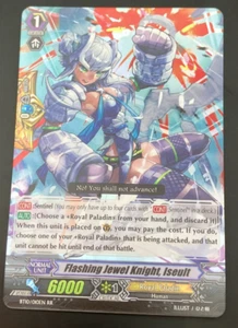 Cardfight Vanguard Flashing Jewel Knight, Iseult - BT10 BT10/010EN - RR TCG  - Picture 1 of 2