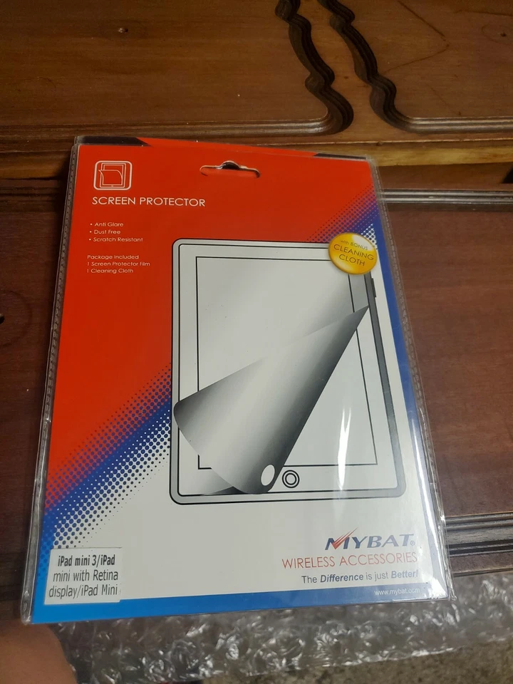 Tempered Glass Screen Protector For iPad Mini/iPad Mini w/ Retina display/Mini 3 - Image 1 of 3