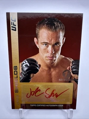 Jake Shields 2011 Title Shot 1st Auto Red Ink 13/15 UFC - 1622 - Image 1 of 2