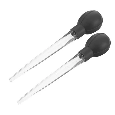  2PCS Plastic Cooking Droppers: Large Pipette with Scale - Seasoning Pump for - Image 1 of 4