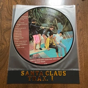 The Beatles SANTA CLAUS TRAX.1 Picture Record - Picture 1 of 12