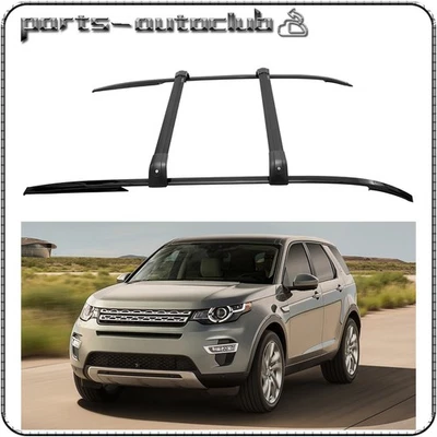 Roof Rack Corss Bar + Roof Rail Aluminum for 2014-25 Land Rover Discovery Sport Foto 1 de 4
