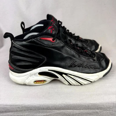 Zapatillas de baloncesto Reebok Answer II DMX Lite para hombre 8 negras Allen Iversons Foto 1 de 4