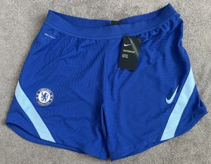 Chelsea Football Training Shorts Nike Vaporknit Player Spec Womens Large L - Picture 1 of 9
