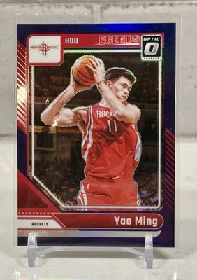 2024-25 Panini Donruss Optic - Legends Yao Ming Purple Prizm #226 - Image 1 of 2