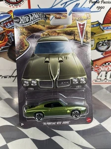 Pontiac GTO Judge Silver Series Pontiac '70 ruedas nuevas Hot Wheels - Imagen 1 de 6