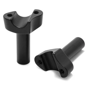 3.5" Straight Handlebar Risers For Harley 1" Bar Sportster 1200 883 Dyna Softail - Picture 1 of 14