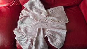 River Island embellished peplum cardigan in pink 10 uk 38 euro - Picture 1 of 3