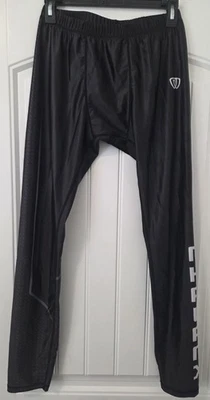 Phalanx Composite Black Spats Compression Leggings Pants - Image 1 of 3