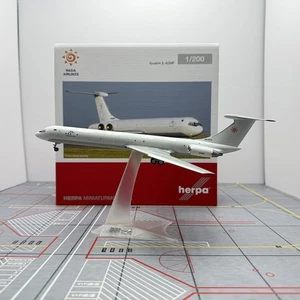STOCK Herpa Wings Russian Ilyushin IL-62 1/200 Alloy Diecast Airplane Collection - Picture 1 of 29