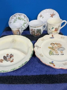 Collection children play dishes pre WWII Germany Little Rock Haverty dolls tea - Picture 1 of 24