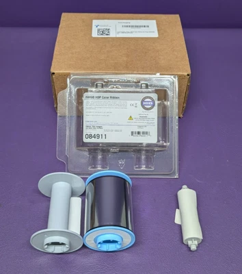 Nueva cinta genuina Fargo YMCK a todo color para impresora de tarjetas HDP6600 084911 Foto 1 de 4