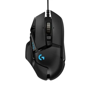 Logitech G502 25600dpi High Performance 11-Button Wired USB HERO Optical Gaming - Picture 1 of 1