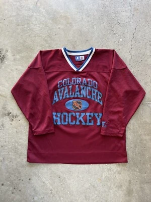 Camiseta deportiva de hockey vintage Starter Patrick Roy #33 Colorado Avalanche auténtica de la NHL Foto 1 de 4