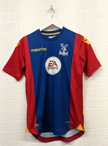 Camiseta de fútbol Crystal Palace talla pequeña Macron ropa deportiva 2016-2019 - Imagen 1 de 10