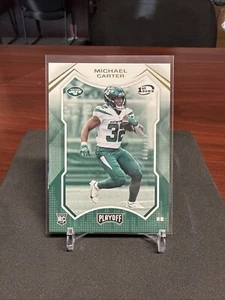 2021 Panini Playoff Michael Carter (RC) #229 Rookie New York Jets /100 - Picture 1 of 3