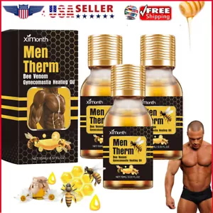 Bienengift Gynäkomastie Heizöl, Männer Thermie Bienengift, für Brust ~ USA - Bild 1 von 16