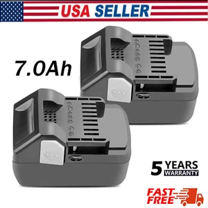 2Pack 7.0Ah 18V power battery For Hitachi BSL1815X BSL1830 330067 330068 330139 - Picture 1 of 11