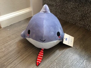 Peluche de tiburón saludable de Makeship solo 722 hecho con etiquetas cómics de Wawawiwa - Imagen 1 de 11