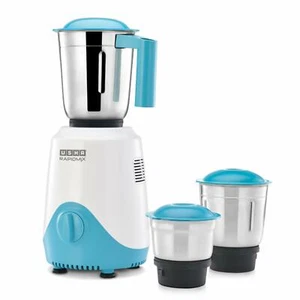 USHA RapidMix 500-Watt Copper Motor Mixer Grinder with 3 Jars (Sea Green/White) - Picture 1 of 3