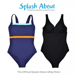 Traje de baño para mujer Splash About empapado para mujer y dama Disfraz simple esencial - Imagen 1 de 12