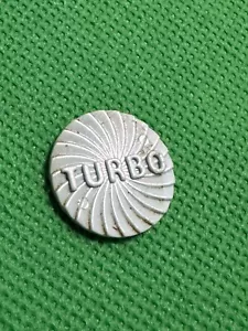 Vintage Milton Bradley 1989 Crash Canyon TURBO TOKEN original game part piece - Picture 1 of 2