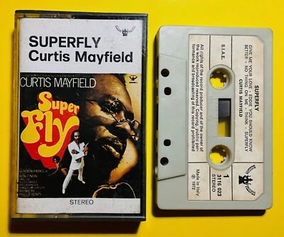 CURTIS MAYFIELD Rara MC SUPERFLY ITALY Buddha RECORDS 1972 GIVE ME YOUR LOVE - Image 1 of 4