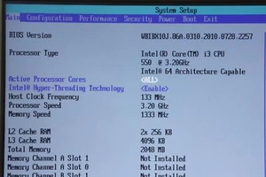 INTEL CORE i3-550 SLBUD 3.20GHz 4MB SmartCache 73W TDP USED - Picture 1 of 2