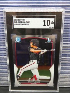 2023 Bowman Druw Jones 1st Prospect #BCP-25 SGC 10 Arizona Diamondbacks GEM MINT