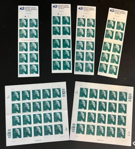 US Stamps Washington 2 Full Sheets & 4 Books 2000-2002 80 Stamps .23 Cents MNH - Picture 1 of 3