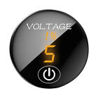 Fr Touch Switch 5-48V Digital Panel Voltmeter Battery Capacity Tester For Car Au