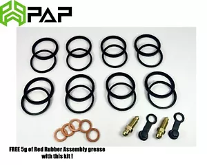Yamaha XP500 A T-Max ABS 2015 530 Front Brake caliper piston seal rebuild kit - Picture 1 of 7
