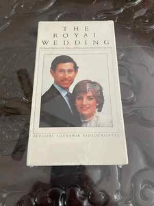 THE ROYAL WEDDING, VHS 1981, Princess Diana & Prince Charles, PRE-OWNED - Picture 1 of 2