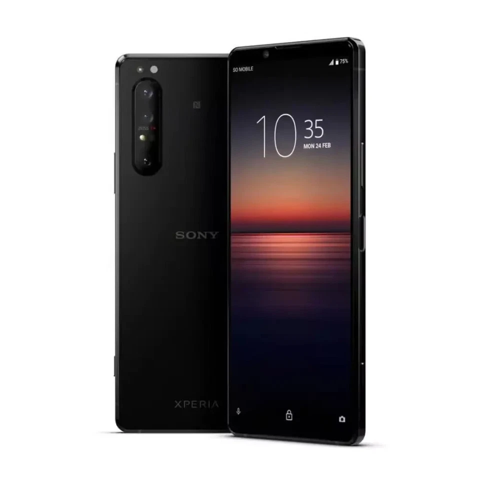 Sony Xperia 1 II 128GB +8GB Smartphone Black - Image 1 of 2