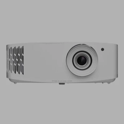 Optoma UHD55 4K Ultra HD HDR DLP 3600 Lumen Projector White 1704hrs On Lamp. - Image 1 of 4