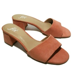 The Fix Lilly Damen-Pantoletten mit Blockabsatz (Sorbet-Wildleder) US 6 NEU Stil #880360 - Bild 1 von 11