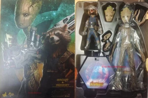 HT HotToys MMS476 1/6 Groot Rocket Raccoon Set Action Figure Collection In Stock - Picture 1 of 15