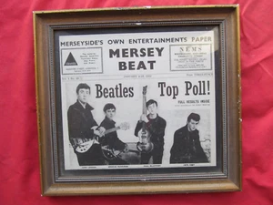 The Beatles Zeitungsausschnitt Gruppenfoto Pete Best George Harrison John Paul - Bild 1 von 6