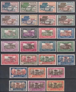 France New Caledonia Caledonie 1933 Airmail Paris-Noumea Mi#174-199 never hinged - Picture 1 of 2
