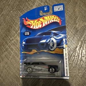 Hot Wheels Nissan Skyline First Editions 7 of 42 (2002) Blue Die-Cast Toy Car 01 - Picture 1 of 5